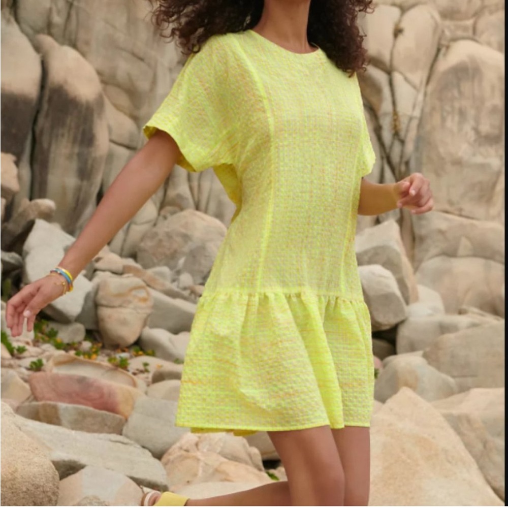 Anthropologie Corey Lynn Calter Mariah Textured Mini Dress - Picture 3 of 8